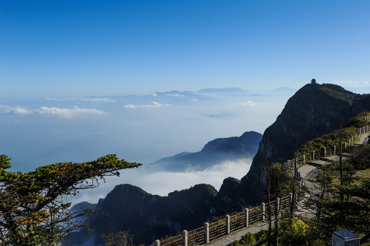 峨眉山風景風光