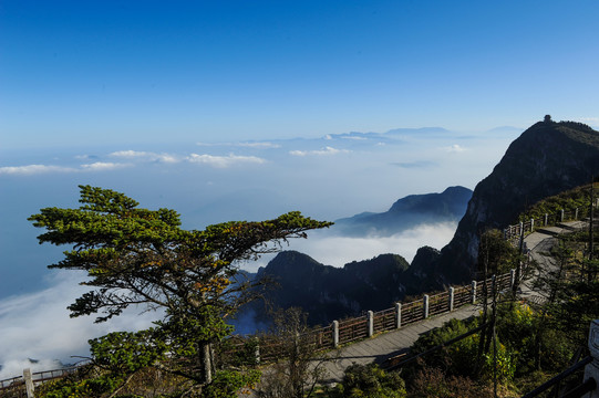 峨眉山風景風光