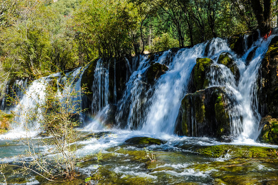 九寨沟山水风景