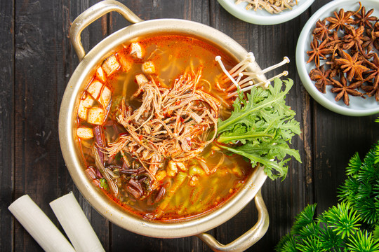 韓式狗肉湯
