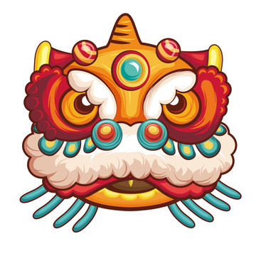 國(guó)潮醒獅頭