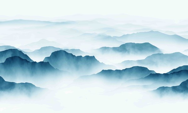 新中式山水畫