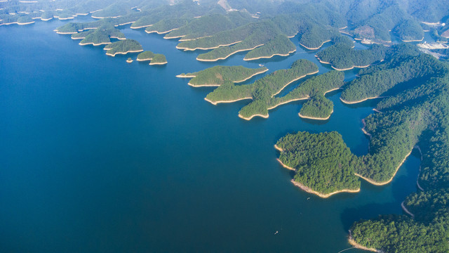 航拍千岛湖