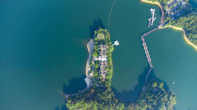 航拍千岛湖