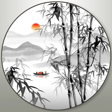 墨竹圖