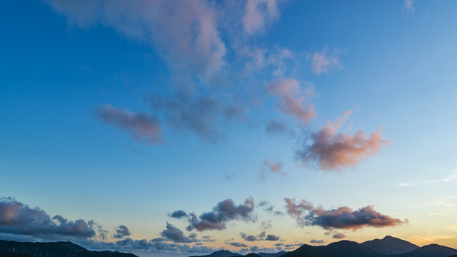 黄昏天空