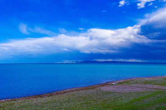 青海湖风光壁纸