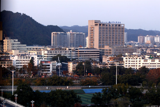 花园小城黄山市屯溪区