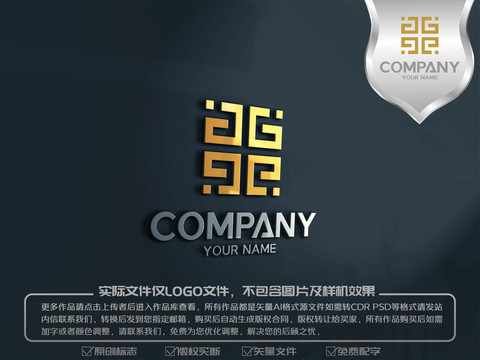 J字母?jìng)鹘y(tǒng)古典logo標(biāo)志