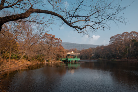 钟山风景区流微榭