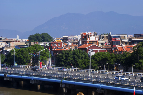 泉州古城江滨北路段