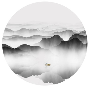 水墨山水