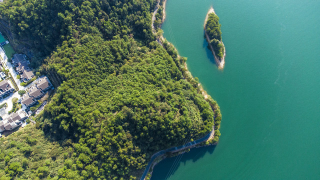 航拍千岛湖