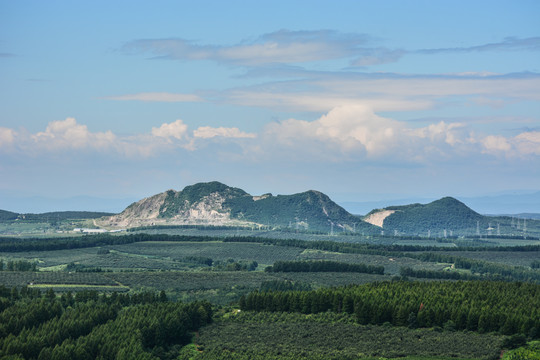 延吉市帽儿山风景区自然风光