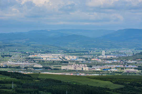 延吉市帽儿山风景区自然风光