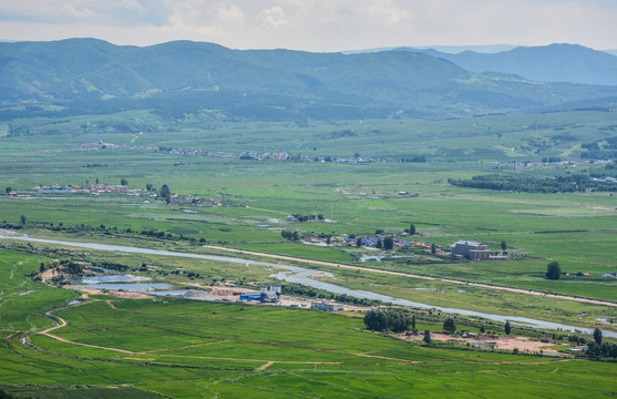 延吉市帽儿山风景区自然风光