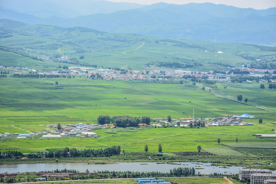 延吉市帽儿山风景区自然风光