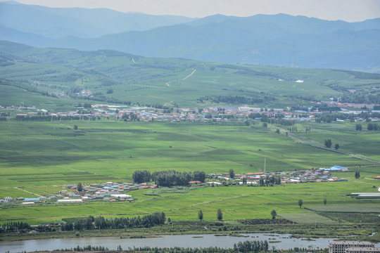 延吉市帽儿山风景区自然风光