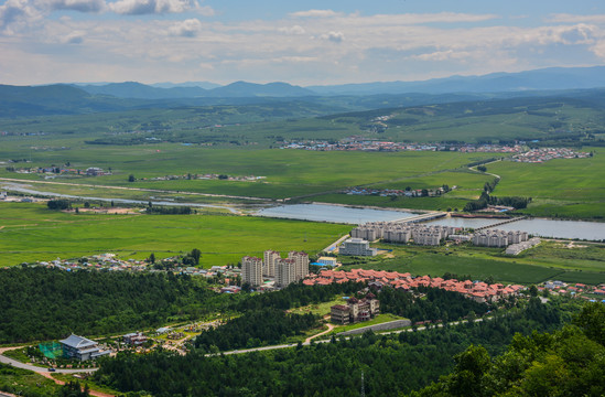 延吉市帽儿山风景区自然风光