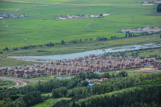 延吉市帽儿山风景区自然风光