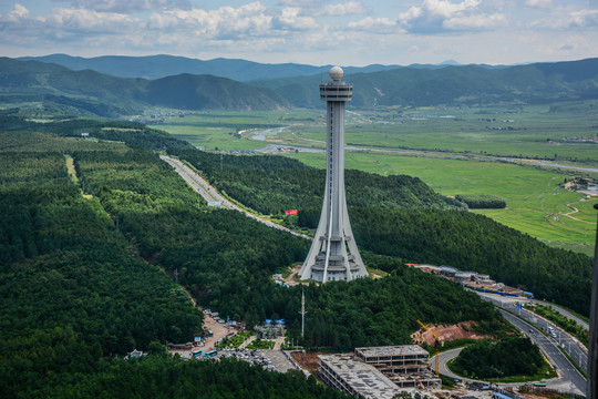 延吉市帽儿山风景区自然风光