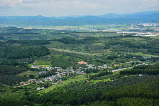 延吉市帽儿山风景区自然风光