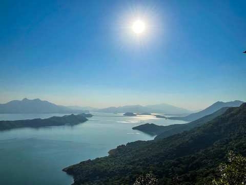 高山湖景