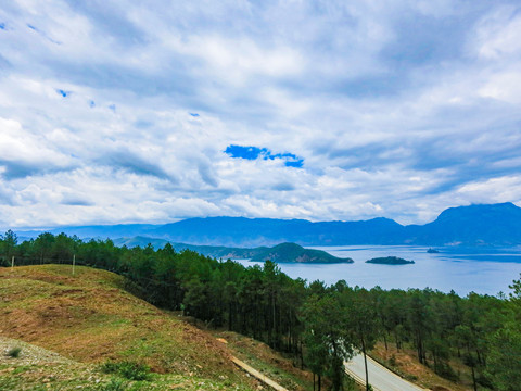 泸沽湖风光壁纸