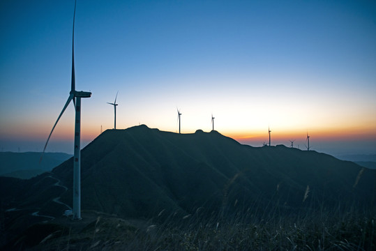 高山风能发电