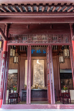 中国扬州大明寺的谷林堂