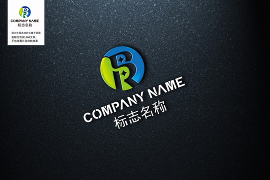 BR字母logo