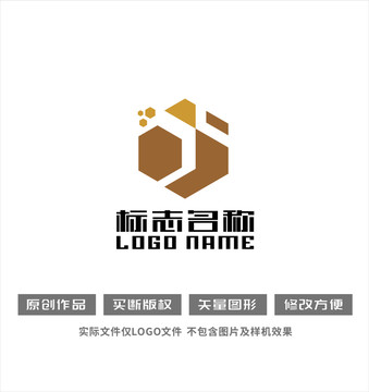 XJ字母JX标志科技logo