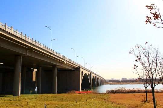 石家庄滹沱河公路大桥