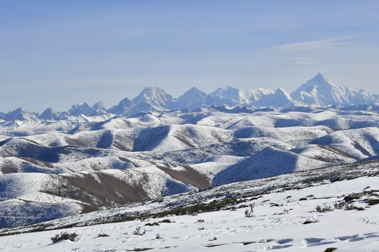 雪山