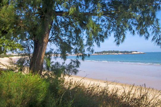 海湾海岸风景印象