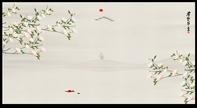 原創(chuàng)國畫花鳥