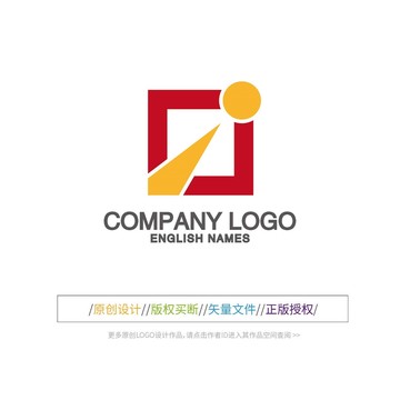 GJ字母金融LOGO