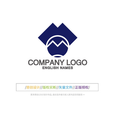 M字母科技LOGO