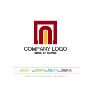 m字母门窗家具LOGO