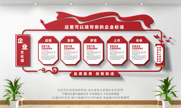 企業(yè)發(fā)展歷程文化墻