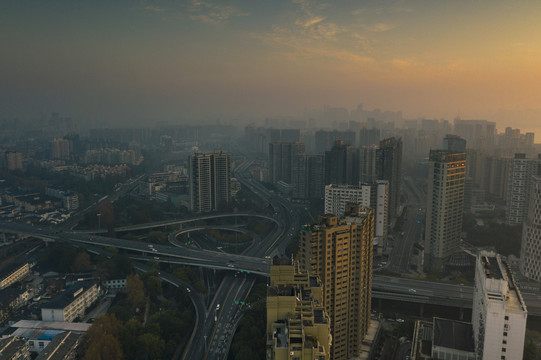 杭州上城区复兴大桥复兴路高架