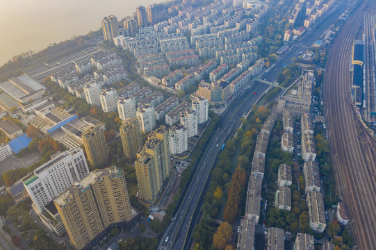 杭州上城区复兴大桥复兴路高架