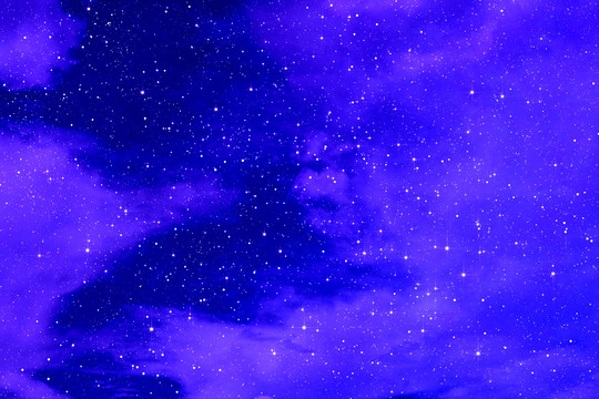 藍紫色星空