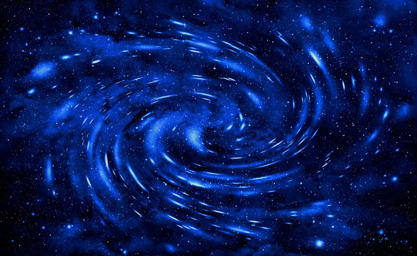旋轉(zhuǎn)璀璨星空