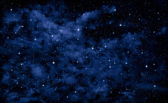 星光閃耀星空