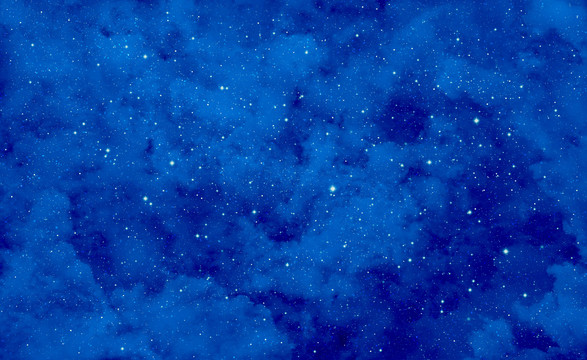 星光閃爍星空