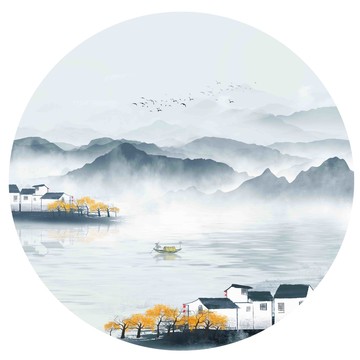 禪意山水