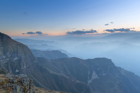 云南昭通大山包自然风光