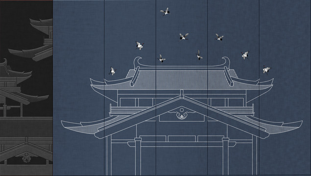 瑞鶴圖