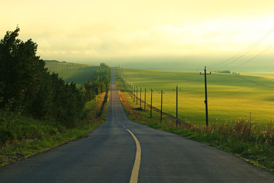 田野乡村公路